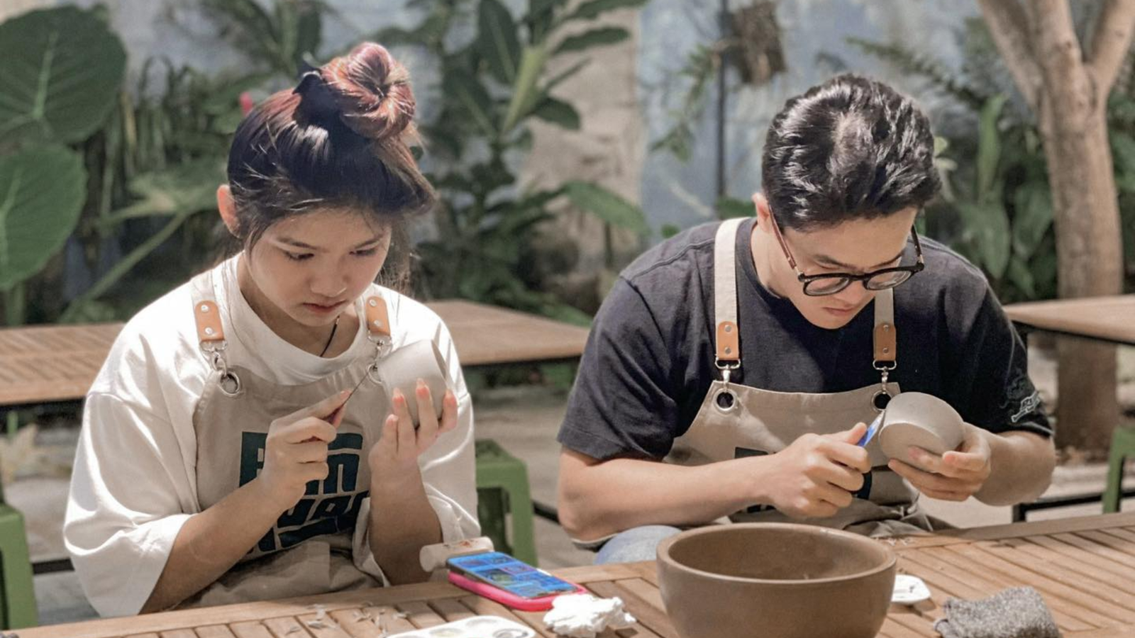 Tiệm Gốm Bàn Xoay - Gói Bàn Xoay "Lòng Tay Tròn"